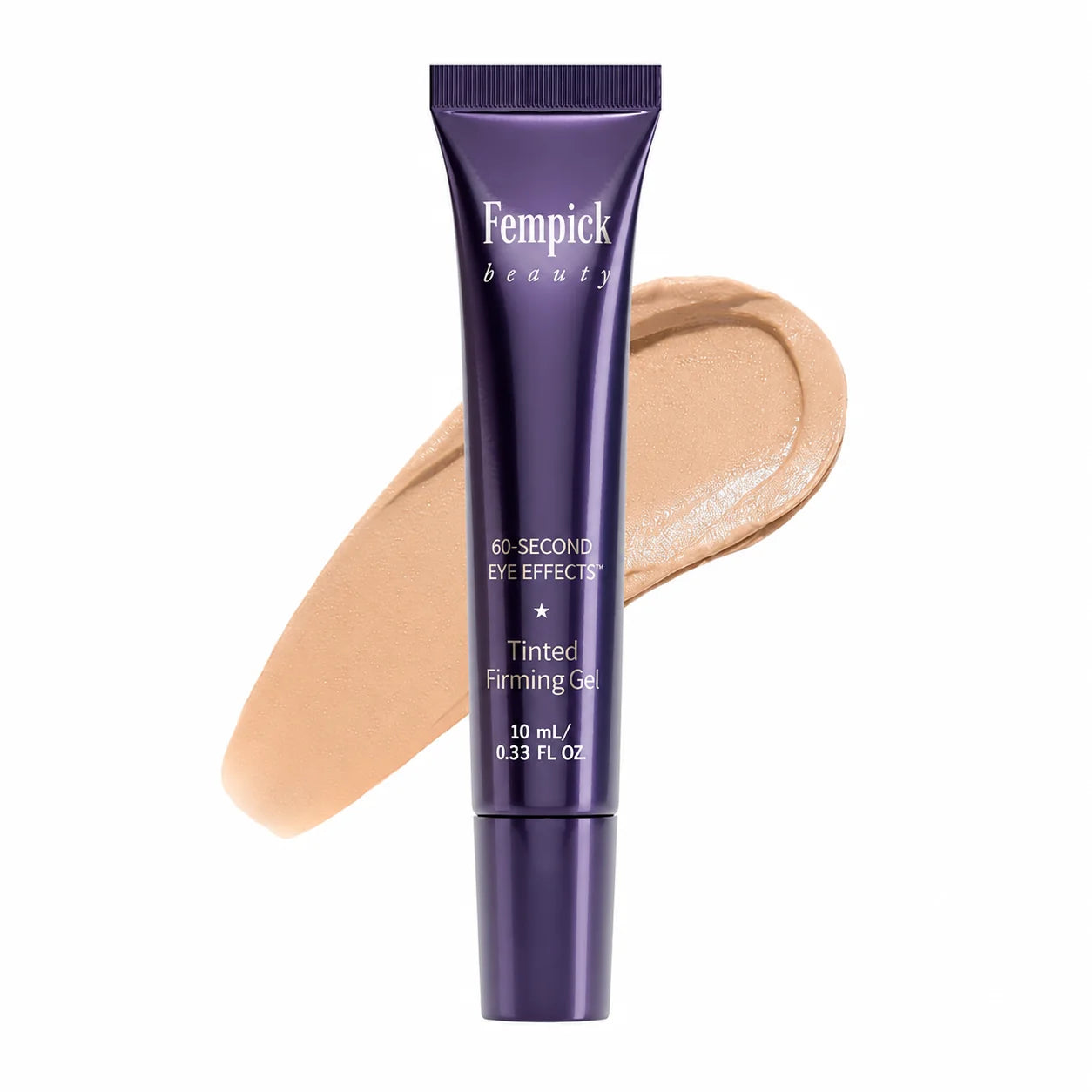 Fempick 60 Second Effects Tinted Firming Gel - Under Eye Cream For Puffiness And Bags Under Eyes