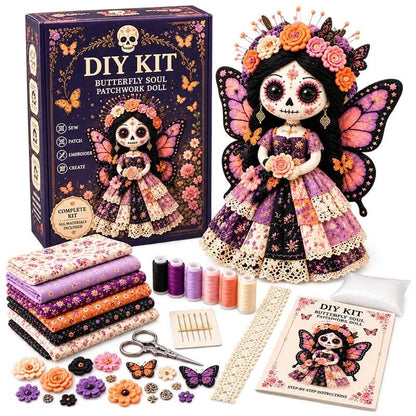 Halloween Patchwork Doll DIY Kit