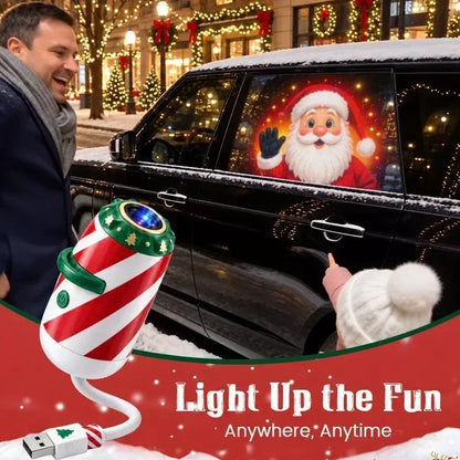 🎄Last Day 50% OFF🎅Merry Ride Christmas Car Projector Light