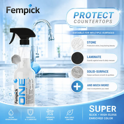 Fempick Miracle Multi-Surface Spray: Clean, Shine & Protect