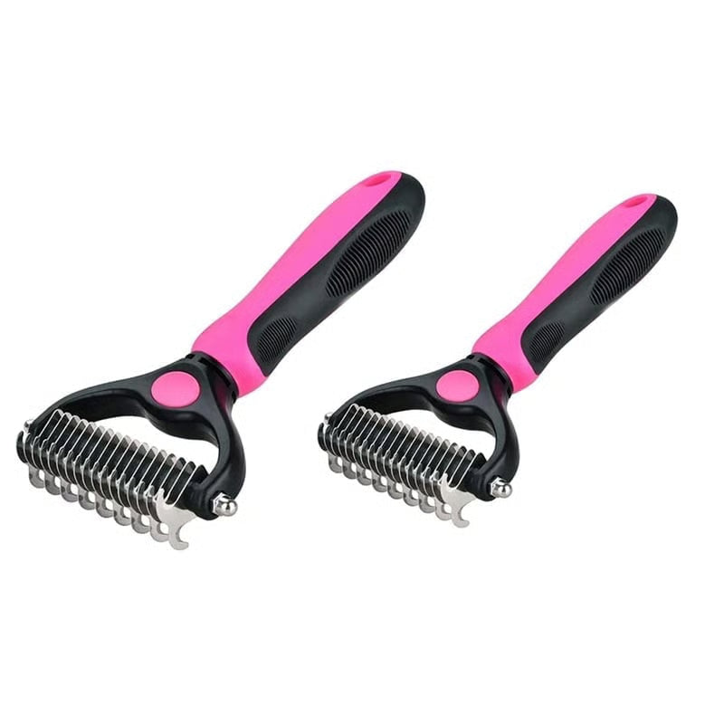 Fempick™ 95% Less Shedding Grooming Tool,2-in-1 Deshedding & Dematting Comb