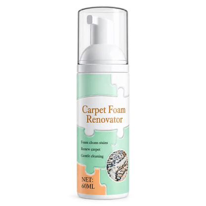 Waterless Carpet Foam Stain Remover with Towel