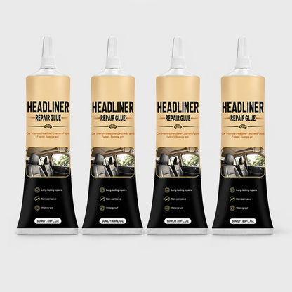 🎉49K+ Sold 🚗 Waterproof Car Headliner Repair Glue, High Strength Adhesive for Sagging Car Ceiling & Interior