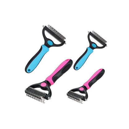 Fempick™ 95% Less Shedding Grooming Tool,2-in-1 Deshedding & Dematting Comb