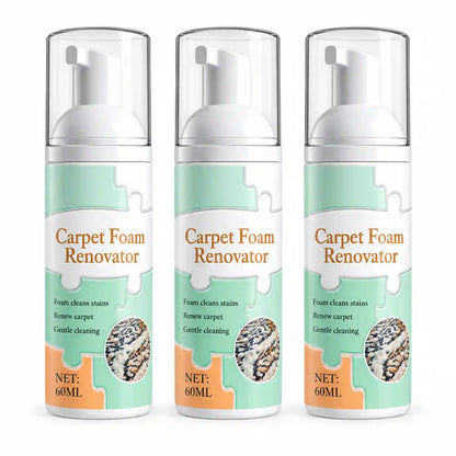 Waterless Carpet Foam Stain Remover with Towel