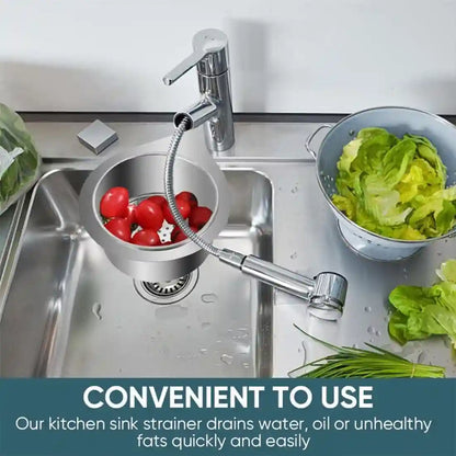 Stainless Steel Swan Sink Strainer Basket