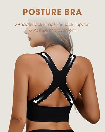 Fempick Wireless Wide-Strap Bra, Seamless Back-Smoothing Full Coverage, W-Shaped 3D Jelly Lift, Soft Stretch Fabric