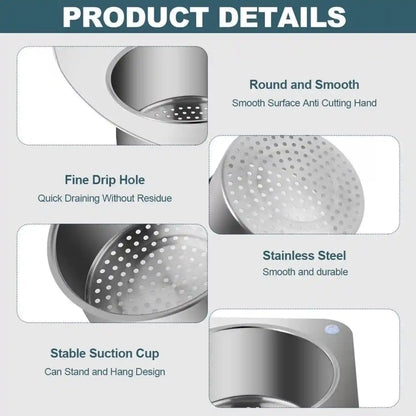 Stainless Steel Swan Sink Strainer Basket