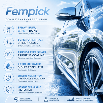 Fempick Miracle Multi-Surface Spray: Clean, Shine & Protect