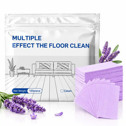 🧼Multi-Purpose Floor Cleaning Sheets – Concentrated Dissolvable Cleaning Tablets for Hardwood & Tile Floors