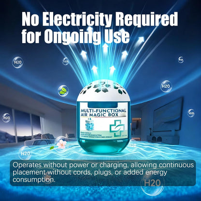 Magic Bead Box for Odor and Dust Removal