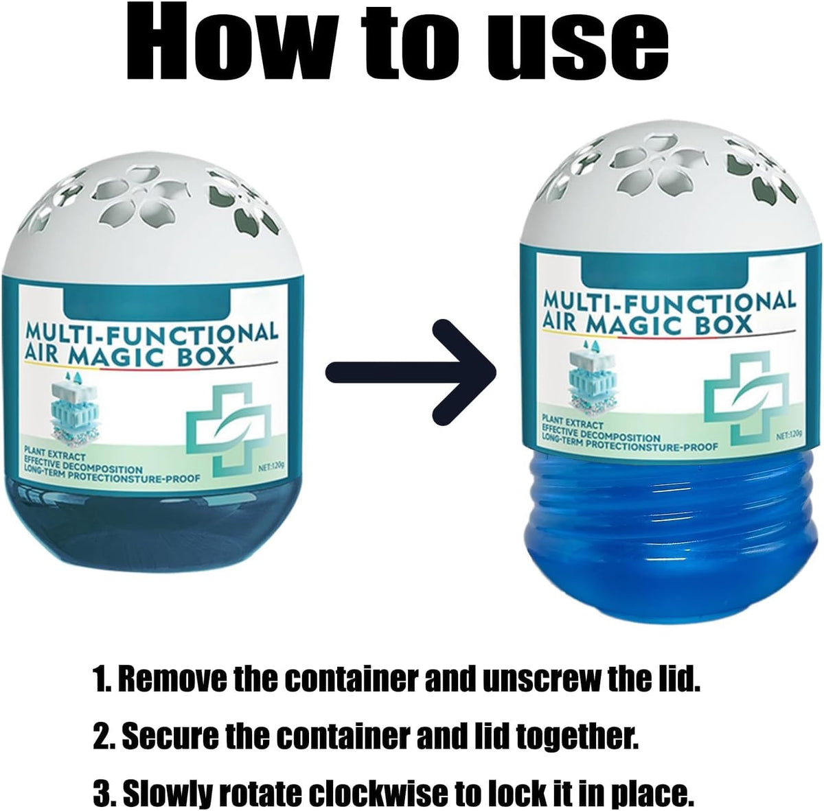 Magic Bead Box for Odor and Dust Removal