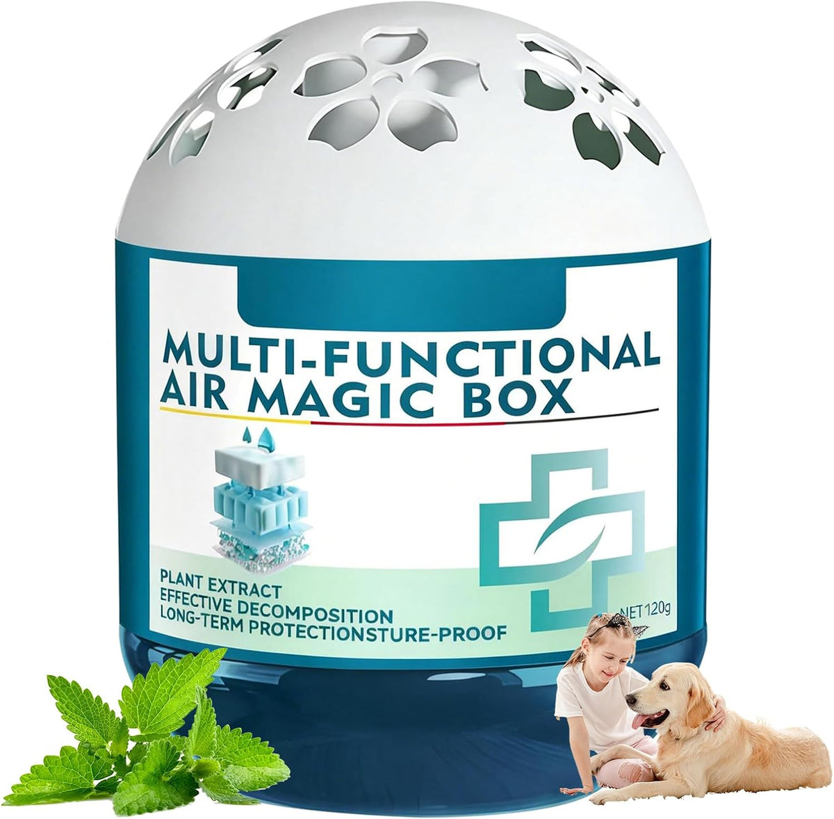 Magic Bead Box for Odor and Dust Removal