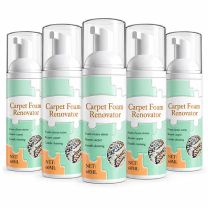 Waterless Carpet Foam Stain Remover with Towel