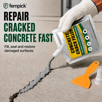 🏠 Waterproof Concrete Crack Filler for Indoor & Outdoor Use