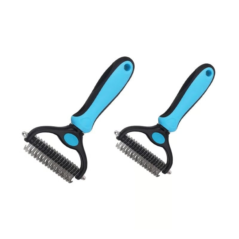Fempick™ 95% Less Shedding Grooming Tool,2-in-1 Deshedding & Dematting Comb