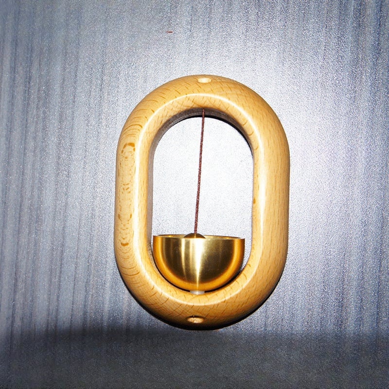 Minimalist Magnetic Wooden Door Chime