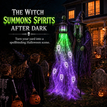 🎁Today 50% OFF🎁💀Halloween Soul Harvester Animated Garden Light