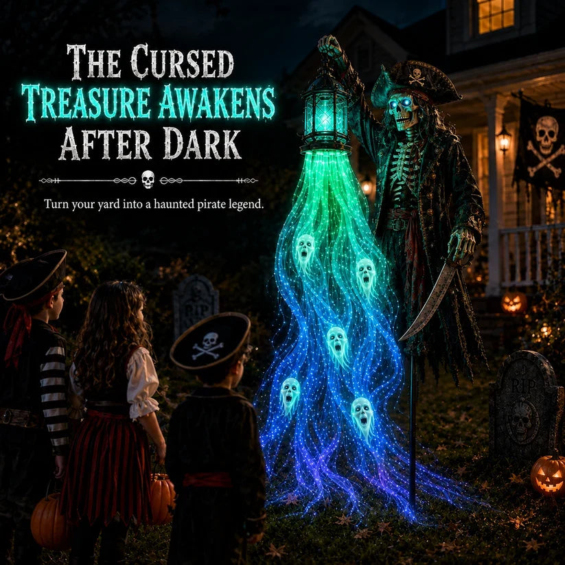 🎁Today 50% OFF🎁💀Halloween Soul Harvester Animated Garden Light
