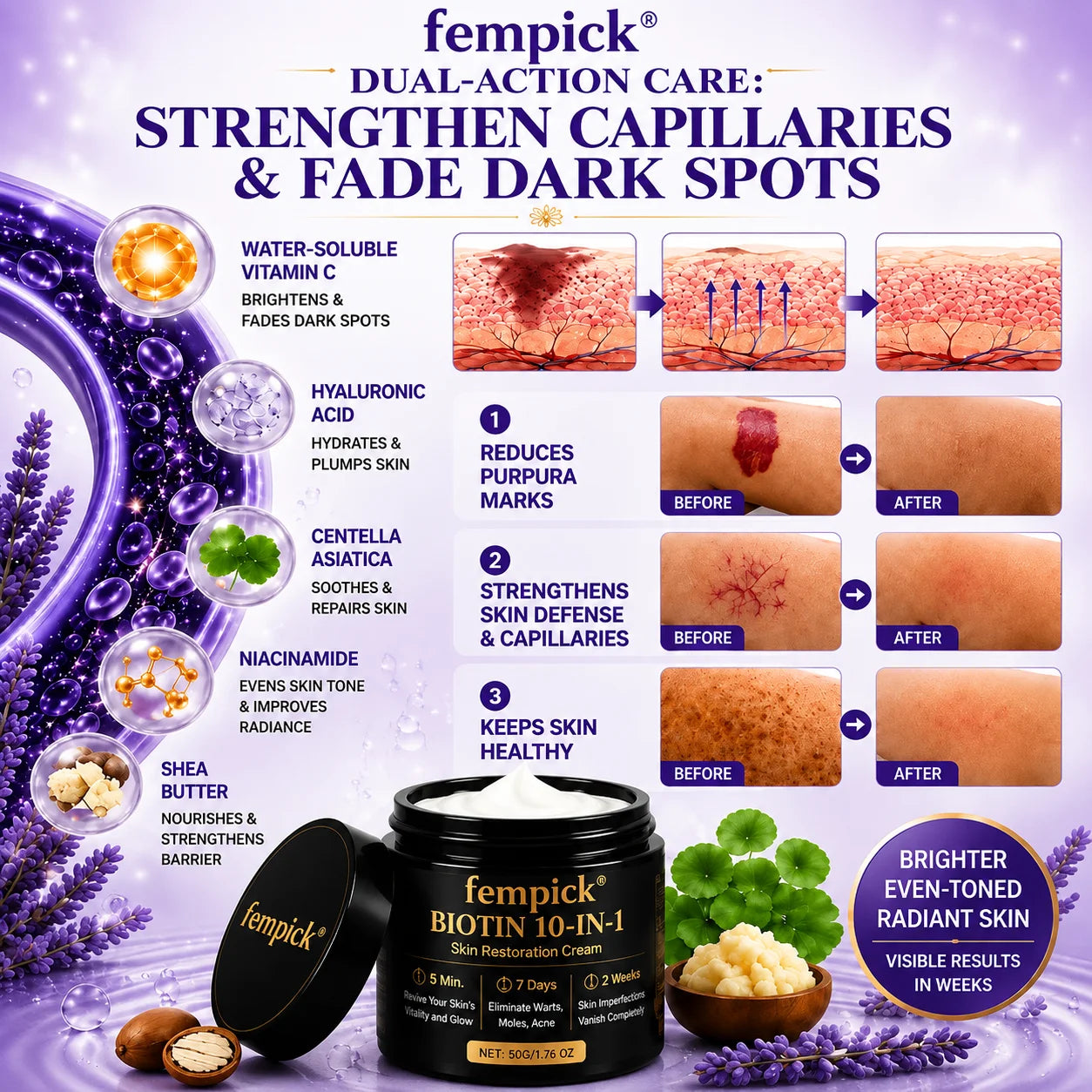 ✨Up TO 70% OFF 💯 Fempick® Biotin 10-in-1 Skin Restoration Cream