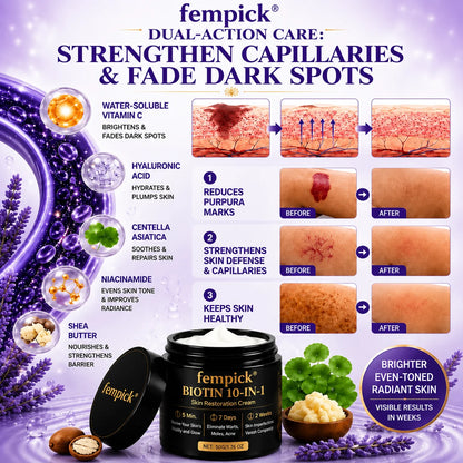 ✨Up TO 70% OFF 💯 Fempick® Biotin 10-in-1 Skin Restoration Cream