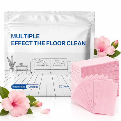 🧼Multi-Purpose Floor Cleaning Sheets – Concentrated Dissolvable Cleaning Tablets for Hardwood & Tile Floors