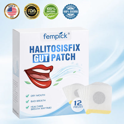 🔥75K+SOLD🔥Fempick® HalitosisFix Gut Patch-Regulates intestinal flora and eliminates oral odor🎉Special limited-time discount