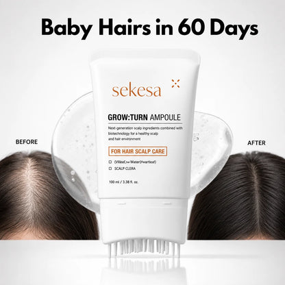 Korean Hair Growth Serum for Thinning Hair & Shedding