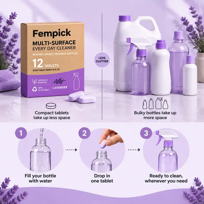 Fempick Multi-Surface Cleaning Tablets