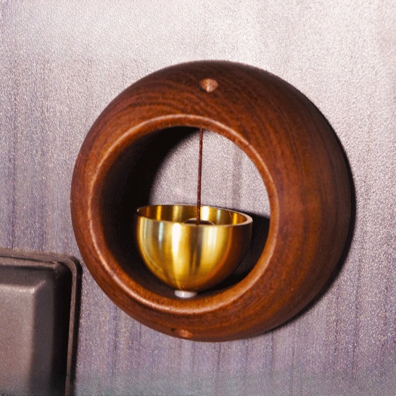 Minimalist Magnetic Wooden Door Chime