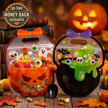 🔥Last Day 50% OFF - 🎃Halloween Plastic Goodie Bags