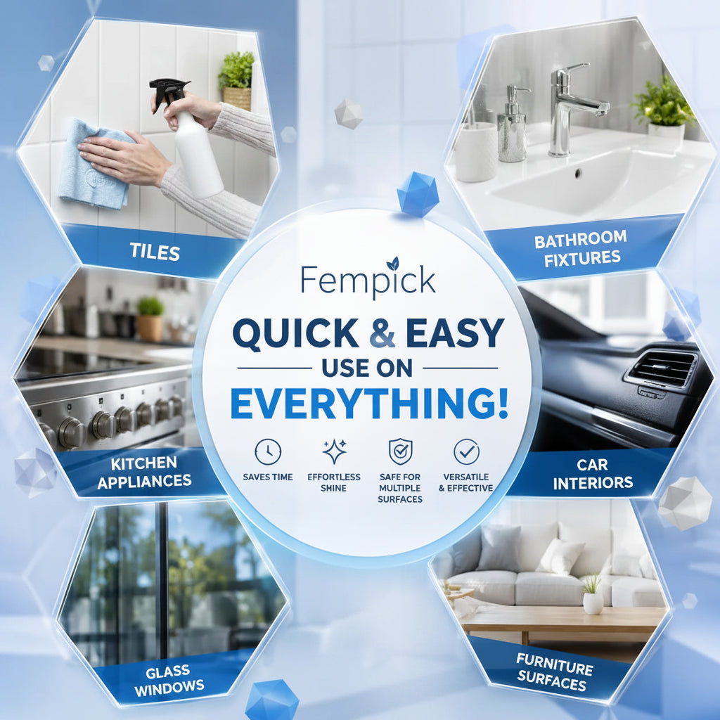 Fempick Miracle Multi-Surface Spray: Clean, Shine & Protect