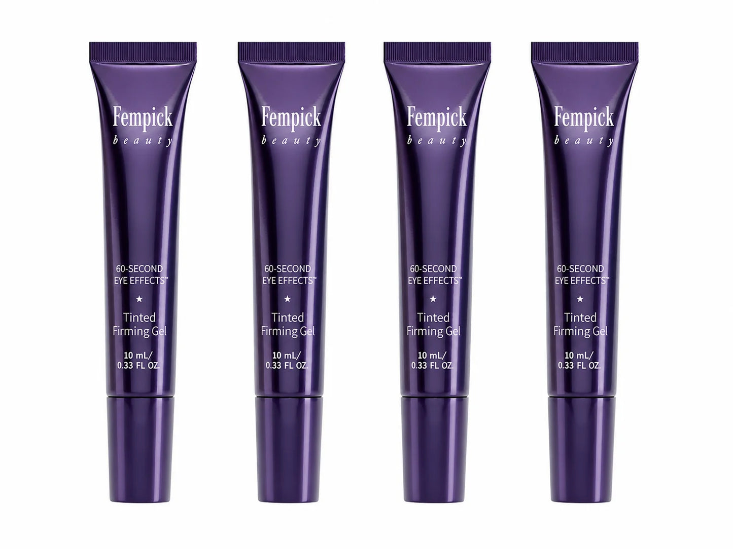 Fempick 60 Second Effects Tinted Firming Gel - Under Eye Cream For Puffiness And Bags Under Eyes