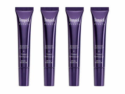Fempick 60 Second Effects Tinted Firming Gel - Under Eye Cream For Puffiness And Bags Under Eyes