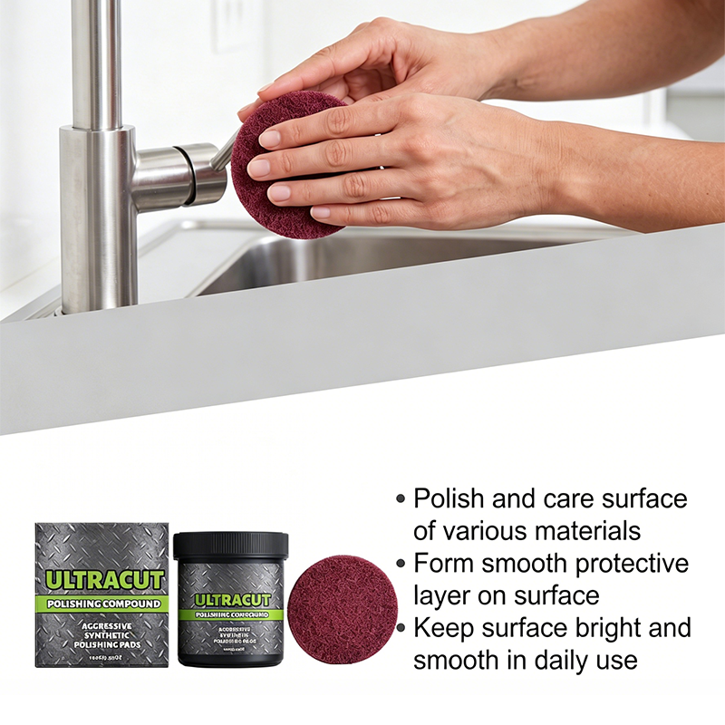 Restoration polish creating a smooth protected surface finish